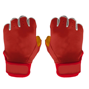 Customized Cabretta Leather Hand Protection Baseball Batting Gloves in Short Cuff Design for Team Players - Product Image 4
