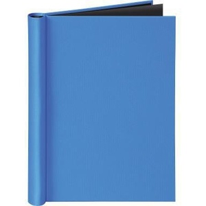 VELOCOLOR DIN <b>A4</b> 20mm Blue Carton Klemmbinder Veloflex File <b>Folder</b> Product - Product Image 1