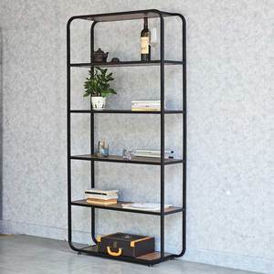 Estante Decorativo de 5 Niveles, Tipo Vertical, 90x30x180cm, Madera Contrachapada KTB68167 para Sala de Estar - Product Image 4