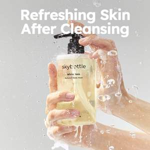 Skybottle เจลอาบน้ำสีขาวมีกลิ่นหอมสำหรับผิวนุ่มละมุน300มล. ให้ความชุ่มชื้น - Product Image 5