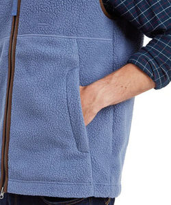 Hecho a medida su propio diseño hombres chaleco polar peso ligero profesional nuevo diseño hombres chaleco polar venta al por mayor personalizado OEM - Product Image 5