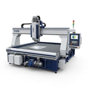 Máquina de Corte por Chorro de Agua CNC de 3 Ejes, Alta Precisión, Refrigeración por Agua, 90 HP, para Cortar Espuma, Goma, Plástico, Madera, Cuero, Industrial - Product Image 2
