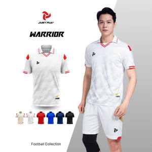 Meilleur prix de haute qualité unisexe maillot de football équipe uniforme étiquettes personnalisées broderie Original survêtement guerrier JP 100% Polyester - Product Image 1