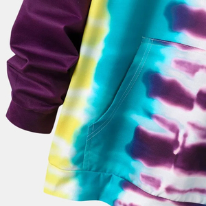เสื้อฮู้ดโอเวอร์ไซส์300 GSM สำหรับผู้ชายผ้าฟลีซมีฮู้ดสีทึบพิมพ์ซับลิเมชันตามสั่งสำหรับฤดูหนาว - Product Image 4