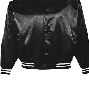 Chaqueta Impermeable y Cortavientos para Hombre, con Cuello Alto, de Satén de Seda, Transpirable, con Logotipo Personalizado, Servicio OEM - Product Image 6