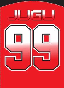 เสื้อแฟนอเมริกันคอวีแบบถักผ้าโพลีเอสเตอร์100% สำหรับผู้ชายพิมพ์ลายสปอร์ต - Product Image 4