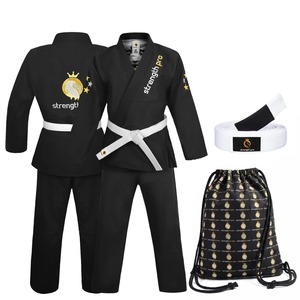 Conception de logo personnalisée Uniforme de Taekwondo 100% coton Vêtements d'arts martiaux les plus demandés Dernière collection en vente - Product Image 1