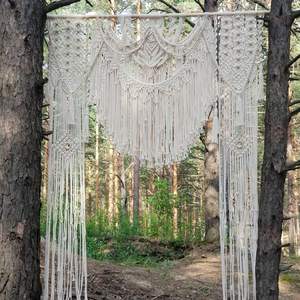 Wedding Backdrop <b>Curtain</b> Decoration Tapestry Arch Wall Hanging for Wedding Venue Decorations - Product Image 1