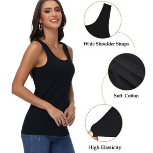 Camiseta Deportiva para Mujer, Tejido Elástico Transpirable, Sin Mangas, Ajuste Cómodo, Ropa Deportiva Informal, Fábrica DE BANGLADESH - Product Image 5