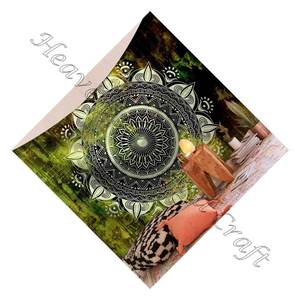 Mandala Tapestry Wall Hanging Tapestries Bedroom Decor <b>Bedspread</b> Throw Cover Wall Decor Custom Printed Wall Art Tapestry - Product Image 4