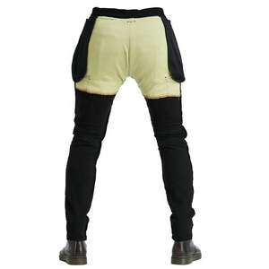 Pantalon de moto de course en Kevlar protecteur pour hommes aventure équitation avec rembourrages pour hommes - Product Image 2