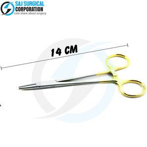 Instrumentos Médicos Más Vendidos, Portaagujas Manuales de Acero Inoxidable, Duraderos, Reutilizables, Bajo MOQ, Precio Económico, en Stock - Product Image 3