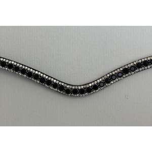 Banda para cejas de caballo en forma de V Premium, accesorio de brida ecuestre elegante, equipo de equitación cómodo decorativo duradero - Product Image 5