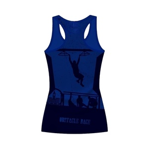 ชุดกีฬาฤดูร้อนสุภาพสตรีซอฟท์บอล Racerback เสื้อระเหิดโลโก้ที่กําหนดเองพอดี Activewear เสื้อกล้ามสําหรับผู้หญิง - Product Image 1