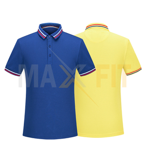 2024 Design de qualité supérieure Polyester Coton Dry Fit Golf Plain Polos pour hommes avec logo personnalisé par Maxfit Enterprises - Product Image 3