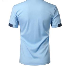 Polos de algodón de alta calidad personalizados de manga corta en blanco Camiseta Polo para hombre - Product Image 2