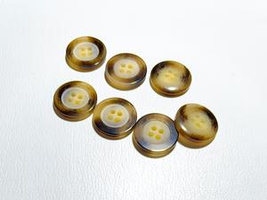 Natural Wholesale Buffalo Horn Finished Button Finished Colorful for Clothing Accessories High Quality - Product Image 4