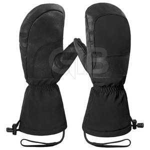 Durable & Breathable Leather Ski <b>Gloves</b> & <b>Mittens</b> Touch Screen Compatible for Outdoor Sports & Sale - Product Image 1