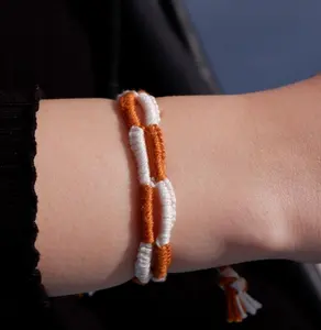 Pulsera tradicional de la Amistad | Regalo hecho a mano | Colorido anudado-cadena-Moda-* PERSONALIZABLE * - Product Image 1