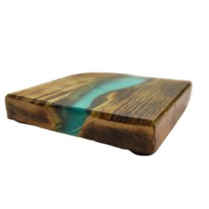 Sous-verres en bois et résine pour décoration de table Sous-verres de tasse à café en gros à moindre coût avec la meilleure qualité pour les sous-verres en pierre d'hôtel - Product Image 1