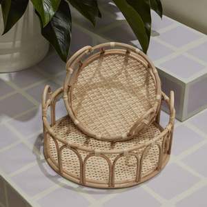 Ratán de bambú artificial de flores de venta directa de alta calidad para bandeja de servicio de ratán de decoración - Product Image 4