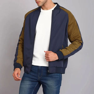 Chaqueta Bomber de Invierno para Hombre, Estilo Urbano, Cuello Alto, Impermeable, Ecológica, con Logotipo y Colores Personalizados, Nueva Llegada OEM - Product Image 4