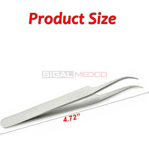 Soporte de colocación de pinzas de 12cm de acero inoxidable, instrumentos médicos de ortodoncia Dental, herramientas de colocación de soporte, ortodoncia - Product Image 3