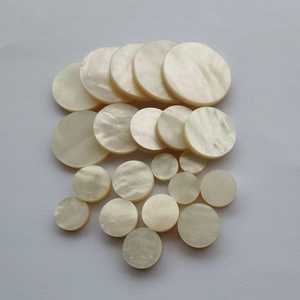 Asie du sud-est approvisionnement perles de coquille naturelle conception croisée coquille blanche nacre perles de coquillage pour accessoires de fabrication de bijoux - Product Image 5