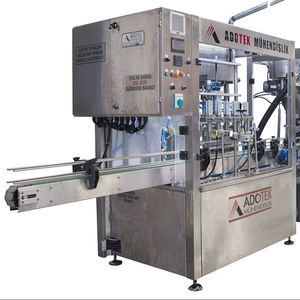 Máquina Llenadora de Botellas Totalmente Automática |   Sistema PLC con Pantalla Táctil |   Hecho en Turquía |   SS304/SS316 |   Línea de Envasado de Líquidos Industriales - Product Image 1