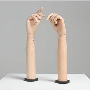<span class=keywords><strong>Maniquí</strong></span> de mano de madera para <span class=keywords><strong>mujer</strong></span>, bolso de mano <span class=keywords><strong>usado</strong></span>, exhibición de joyería - Product Image 4