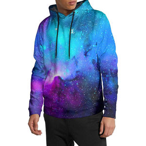 Top tendance hommes 100% coton pull thermique sweats à capuche bonne qualité polaire tissu couleur unie col à capuche pour l'hiver - Product Image 6