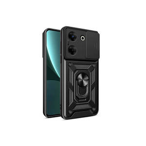 Étui antichoc magnétique pour Tecno Camon 20 Pro 5G Vega avec protection coulissante de l'objectif de la caméra - Product Image 1