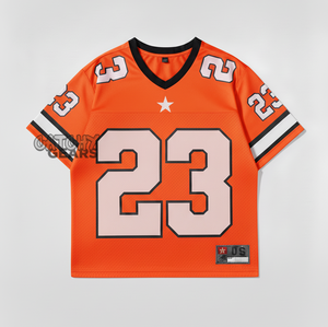 Camiseta de fútbol holgada para mujer, ropa deportiva de sublimación personalizada, camiseta de fútbol de gran tamaño, Material transpirable de secado rápido OEM - Product Image 3