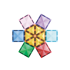 Azulejos de construcción magnéticos, juguetes educativos para niños - Product Image 4