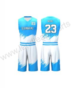 Design uniforme personnalisé maillot de basket-ball hommes Sublimation Logo respirant vêtements de basket-ball - Product Image 1