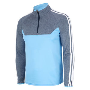 ชุดเสื้อซิปครึ่งตัว GAA สำหรับผู้ชายชุดออกกำลังกาย GAA ผ้าโพลีเอสเตอร์ปรับแต่งได้ - Product Image 2