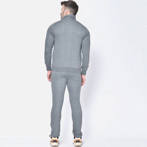 Ensembles de jogging sportifs personnalisés pour hommes - Polyester/coton léger et respirant pour l'entraînement d'automne - Product Image 5