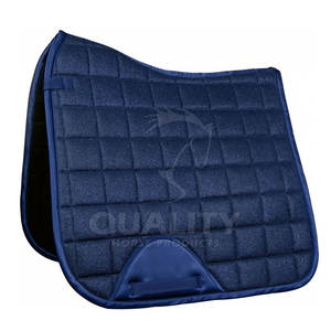 Tapis de selle respirant à paillettes avec matériau à séchage rapide et tapis de selle élégant à paillettes - Product Image 1