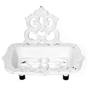 Artisanat en fer forgé, porte-savon moderne imperméable en finition argentée, parfait pour les hôtels, les villas, les maisons, les salles de bain - Product Image 2