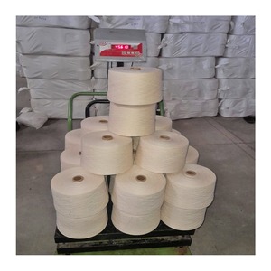 NE 12s/1 100% <b>Polyester</b> Weaving <b>Yarn</b> High Strength Durable Ring Spun <b>Yarn</b> for Textile Fabric and Industrial Applications - Product Image 3