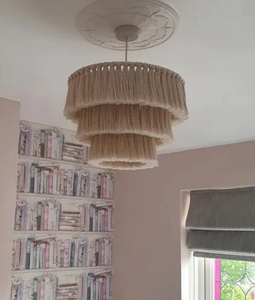 Handmade <b>Macrame</b> Chandelier Decoration - Product Image 2