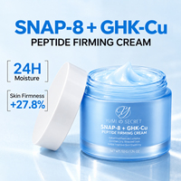 Krim Wajah OEM/ODM Snap-8+GHK-CU Anti Penuaan, Perbaikan Peptida, Pengencang, Pelembap, Mengurangi Garis Halus dan Kerutan, Semua Jenis Kulit