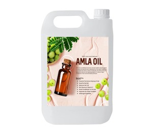 Etiqueta privada 100% Pure Organic Indian Liquid Hair Growth Amla Oil Aceite para el cabello Venta al por mayor directa de la venta del fabricante indio - Product Image 5