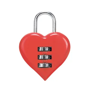 Cadenas personnalisé en forme de cœur Faun, gadgets de voyage uniques - Product Image 1