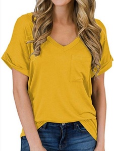 T-Shirt à manches courtes pour femmes, haut de styliste personnalisé de haute qualité, mode d'été, respirant et décontracté - Product Image 6