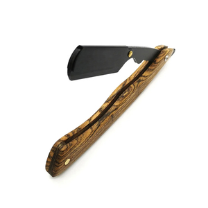 MORGANS INDUSTRIES Men's Stainless Steel Handle <b>Straight</b> <b>Razor</b> with Stainless Steel Blade for Barber Shop Outdoor & Hotel Use - Product Image 6