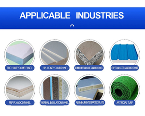 SPL-10S 1C SEALANT CNC Machine Panneaux de carrosserie de camion réfrigérés Applicateur adhésif PUR avec un convoyeur à rouleaux automatique - Product Image 5