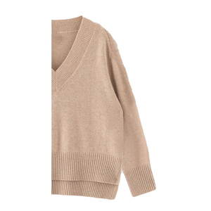 Sudadera Orgánica de Forro Polar, Cortavientos, Transpirable, Ecológica, Bordada y Personalizada para Mujer, Talla Grande, Cuello en V, de Poliéster/Algodón, para Invierno - Product Image 5