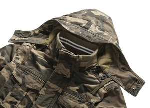 Parka épaisse rembourrée pour homme 2024, veste d'hiver à capuche, manteau multi-poches, vêtements d'extérieur chauds, vestes cargo - Product Image 5
