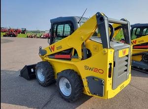 Wacker neuson รถตัก SW20รถตักขนาดเล็กพร้อมรถโหลดด้านหน้า CE EPA ได้รับการรับรอง56hp T4F เครื่องยนต์ล้อโหลดความร้อน /ac - Product Image 4